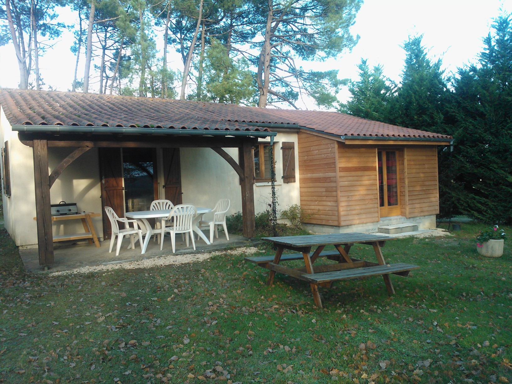 Les Chênes — terrasse